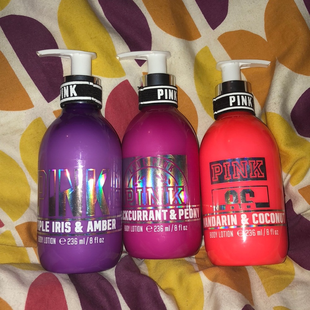 Pink lotion not used smells super good